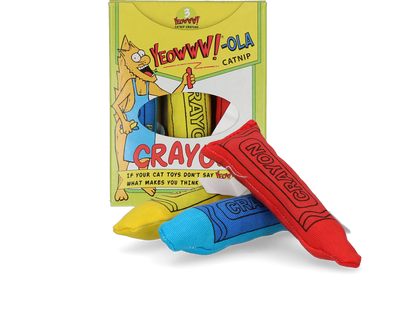 Yeowww! -ola Crayons Catnip Cat To