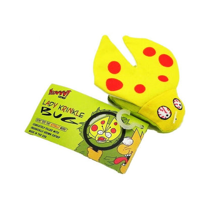 Yeowww! Lady-Krinkle-Bug Catnip Cat Toy