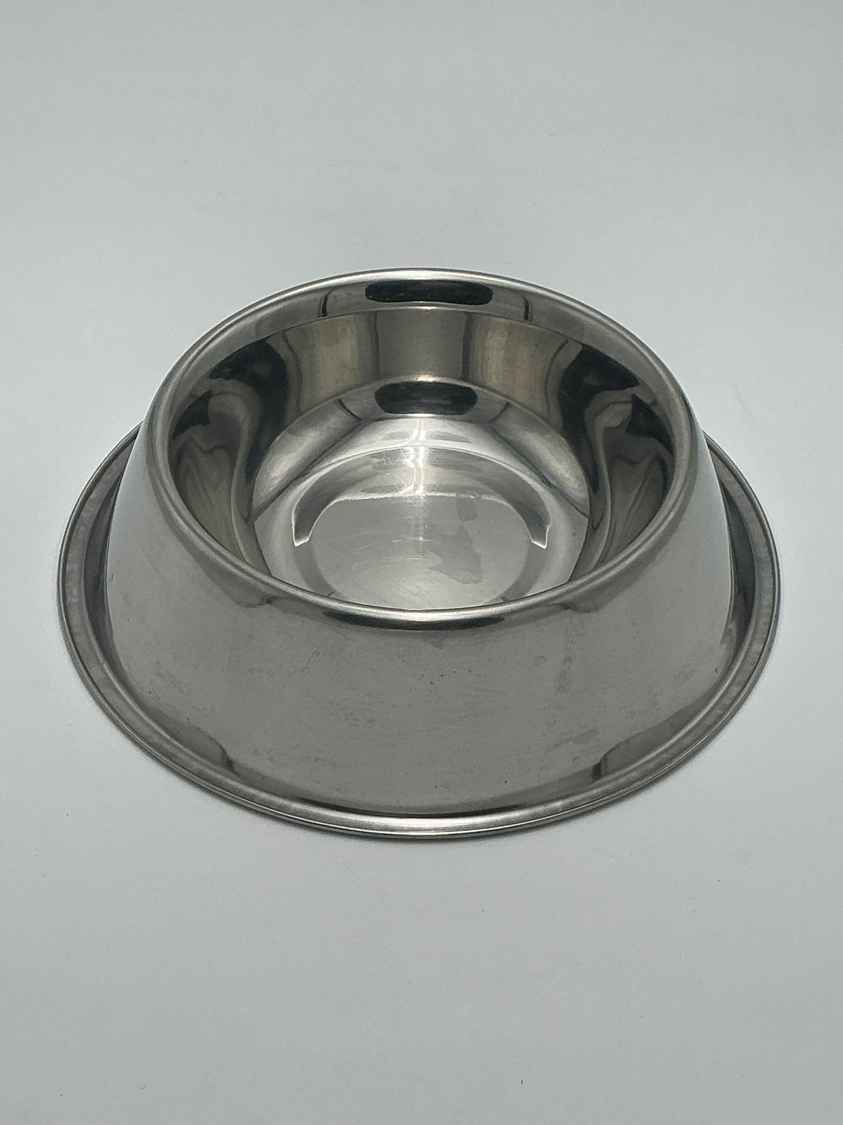 10" Stainless Steel No-Tip Pet Bowl Indiana Pet Supply