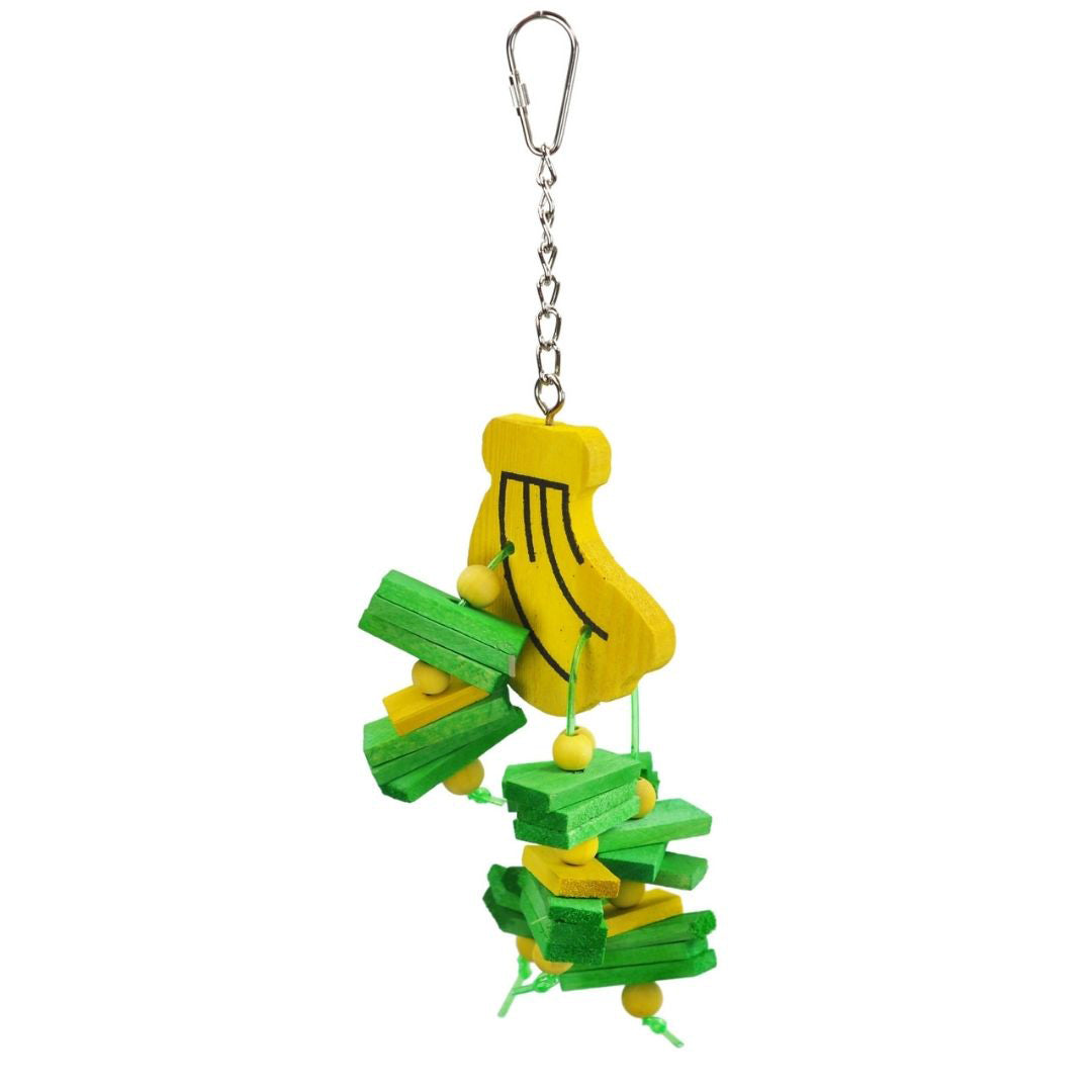 A & E Cages Banana Bird Toy