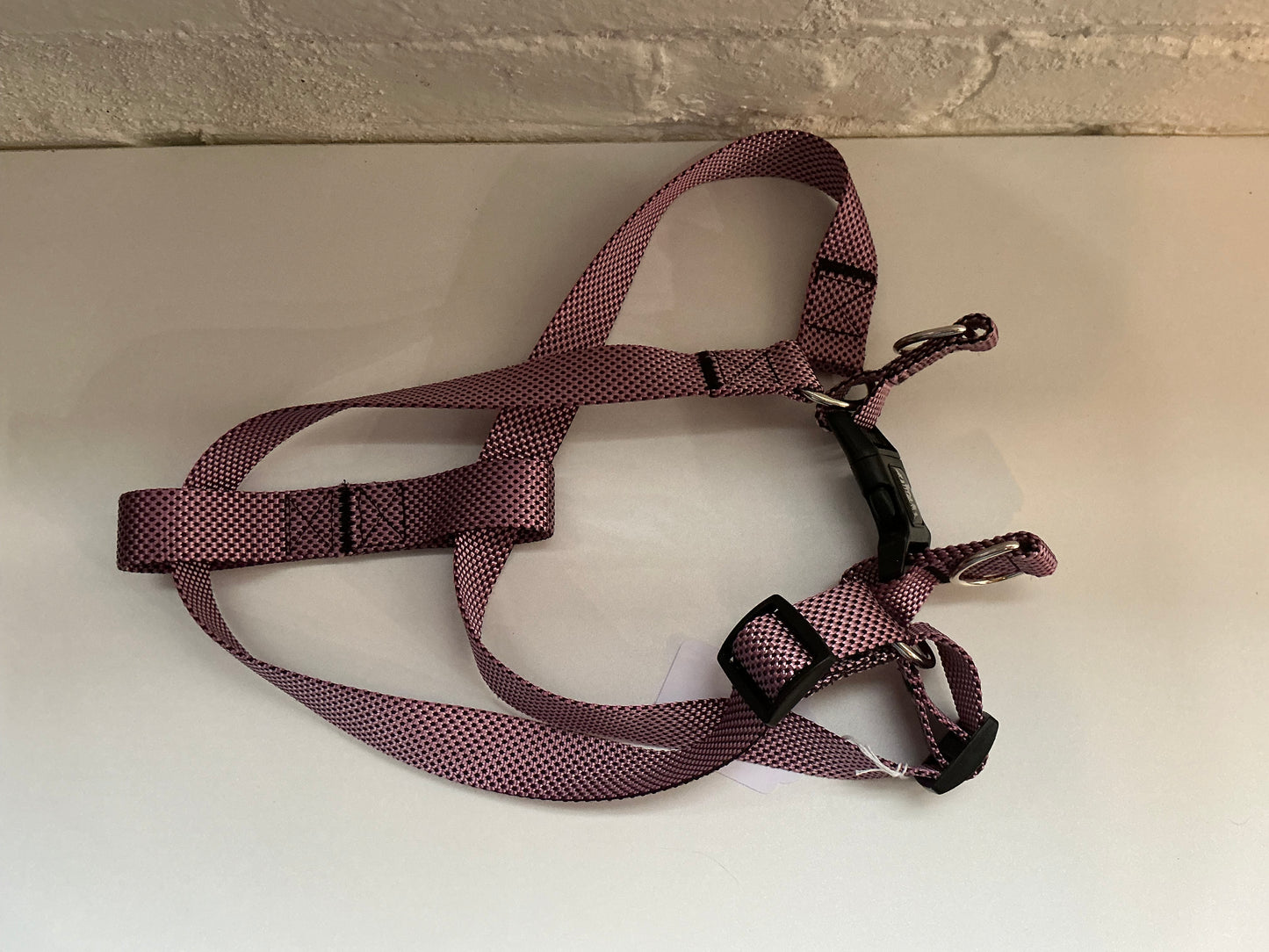 Pink/Black Step-in Harness Size Lg/XL