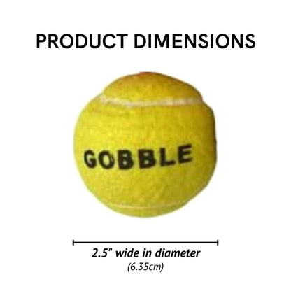 Thanksgiving Dog Tennis Balls Assorted Colors