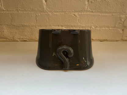 Y YHY Ceramic Slow Feeder Elevated Cat bowl Fish Bone