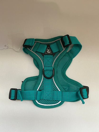Blue Dog Harness Size Small with 4FT Leash