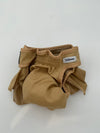 Dog Diaper Adorable Tan or Pink  Ruffle  - Vuncessin, Size L