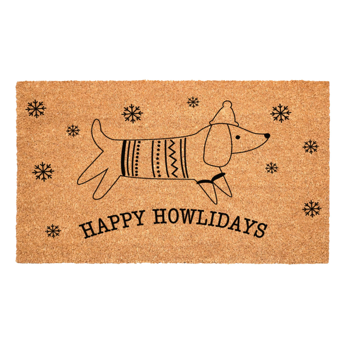 Happy Howlidays Dog Doormat Calloway Mills