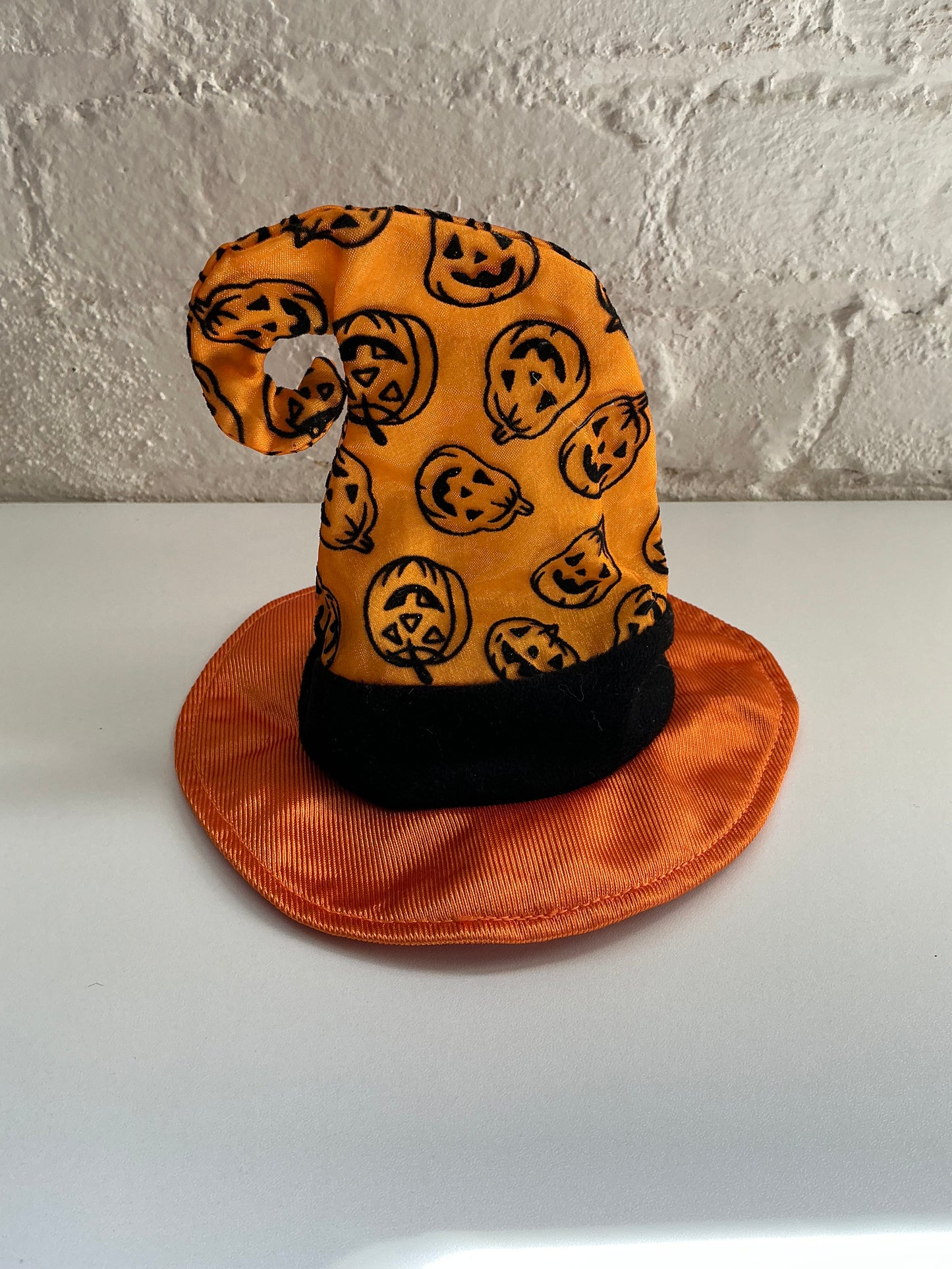 Orange Witch Hat w/ Pumpkins Halloween Costume Hat
