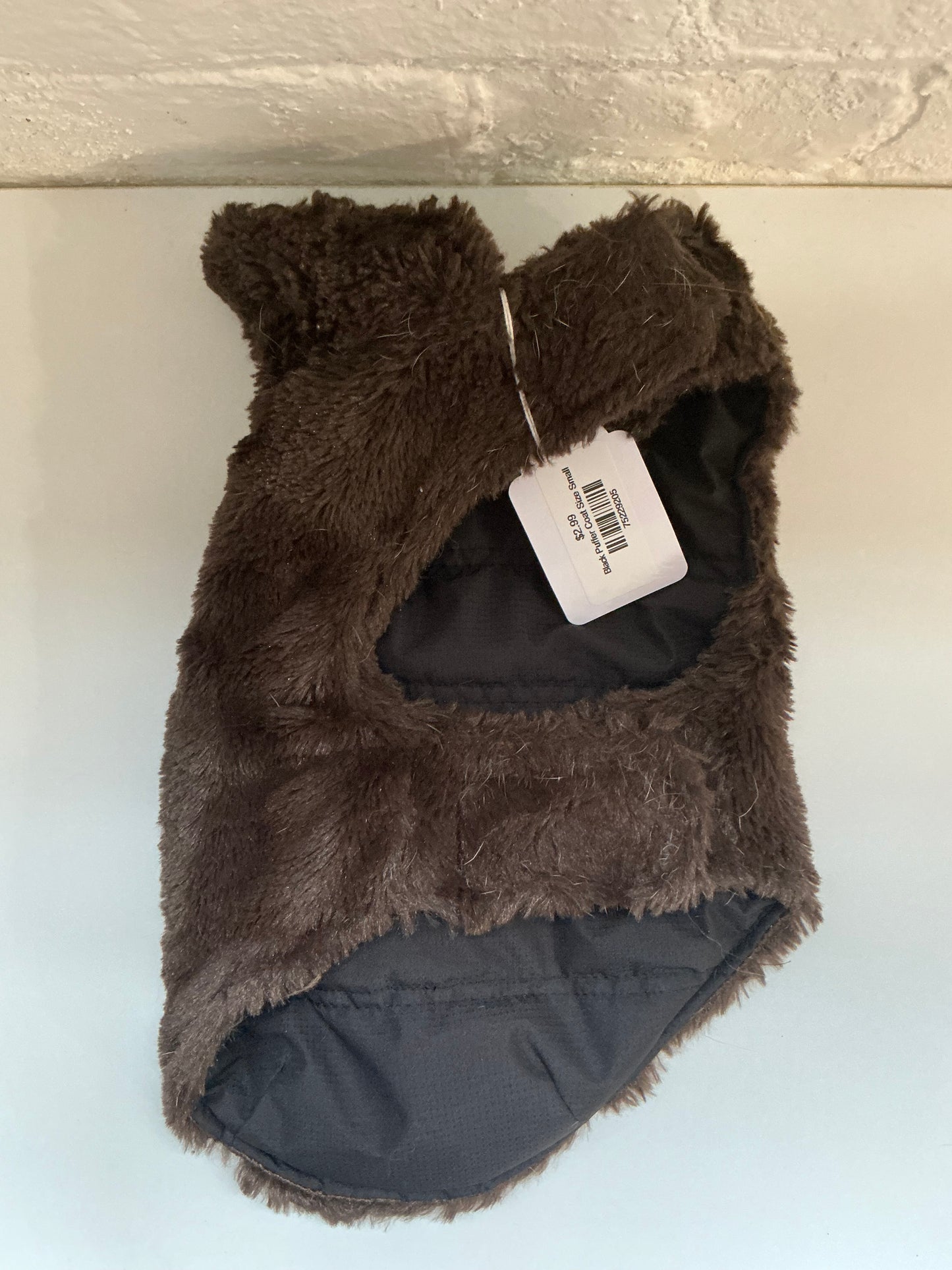 Black Puffer Coat Size Small