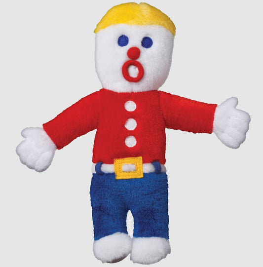 Multipet Mr. Bill Plush Dog Toy Multi-Color 10 in