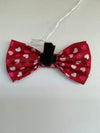 Valentines Day Collar Bows- Various Prints