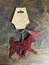 Glitter Breed Keychain (Various Breeds/Colors)