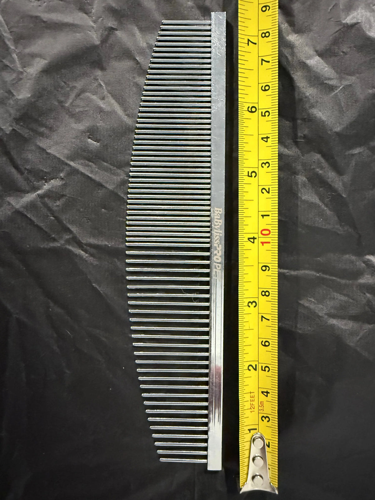 7” Babyliss Pro Half Moon Comb Indiana Pet Supply