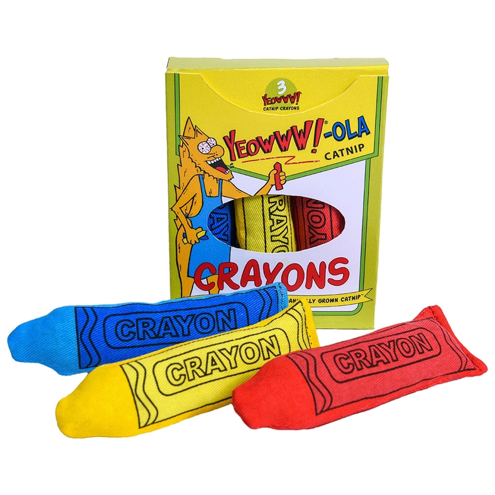 Yeowww! -ola Crayons Catnip Cat To