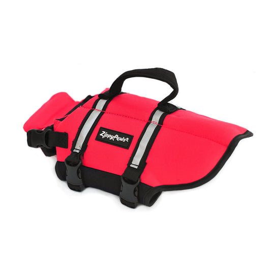 ZippyPaws Adventure Dog Life Jacket Red Medium