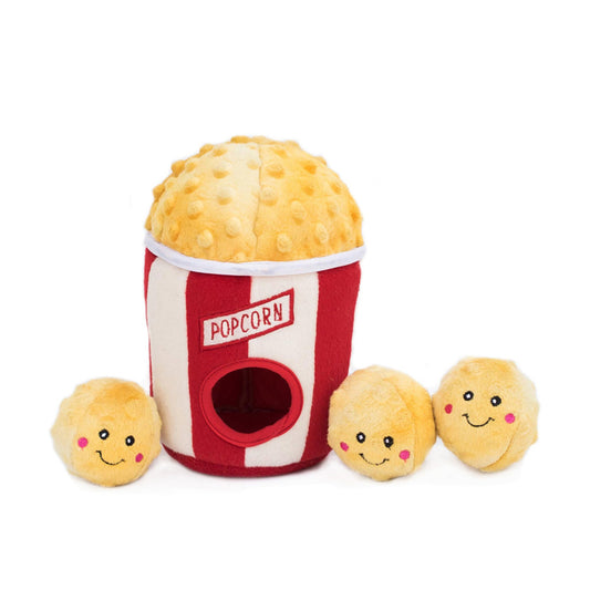 ZippyPaws Zippy Burrow Dog Toy Popcorn Bucket