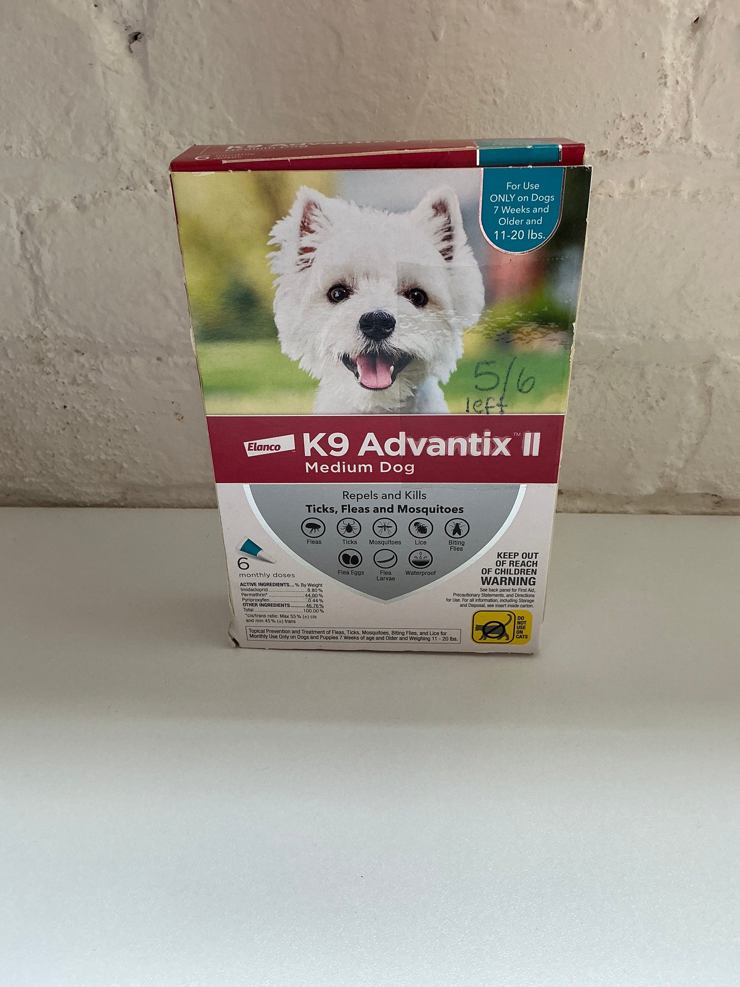 K9 Advantix II OPEN PACKAGE-MISSING DOSES PLEASE READ CAREFULLY!