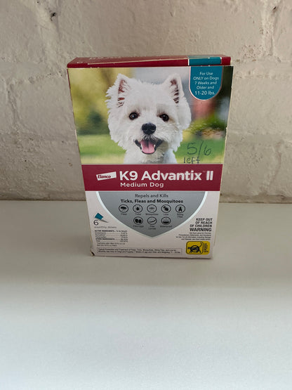 K9 Advantix II OPEN PACKAGE-MISSING DOSES PLEASE READ CAREFULLY!