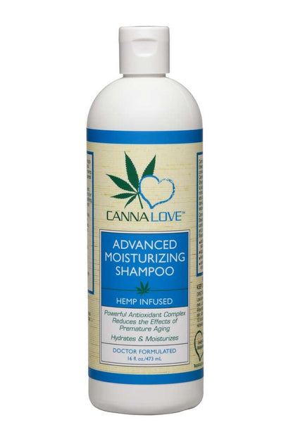 CannaLove Advanced Moisturizing Hemp Infused Dog Shampoo 16 fl oz