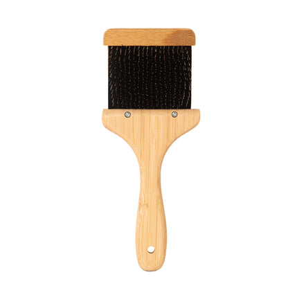 Bamboo Flexible Slicker Pet Brush