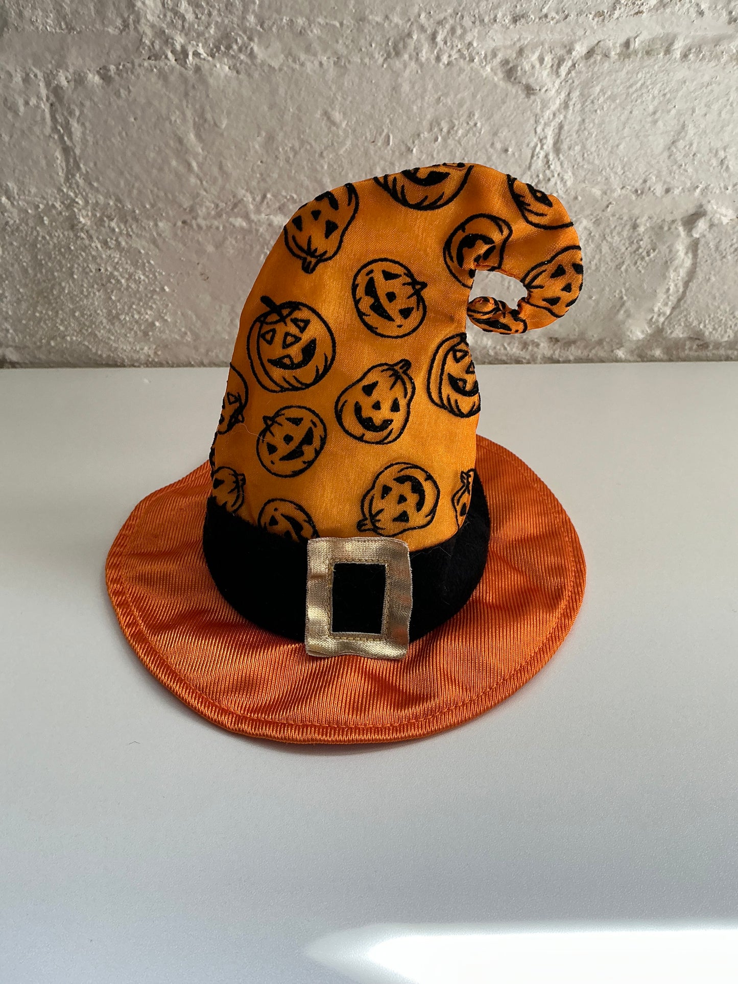 Orange Witch Hat w/ Pumpkins Halloween Costume Hat