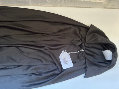 Black Halloween Cape Vampire Costume up to 14" neck