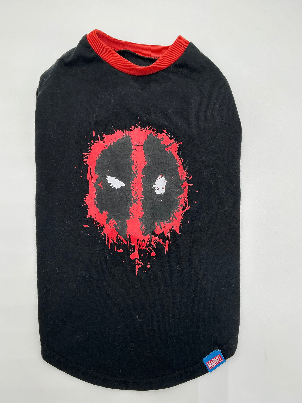 Marvel/Deadpool Dog T-Shirt- Large- Black Indiana Pet Supply