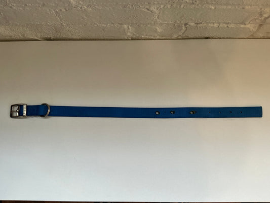 Blue Heavy Duty Nylon Large Adjustable Pet Collar