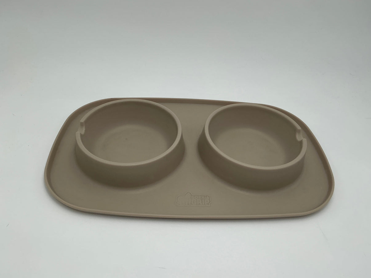 Gorilla Grip Pet Food and Water Bowl System Indiana Pet Supply