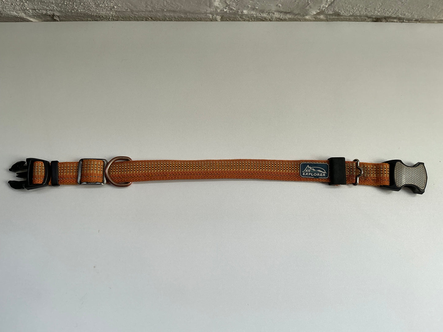 Orange K9 Explorer 19” Adjustable Pet Collar