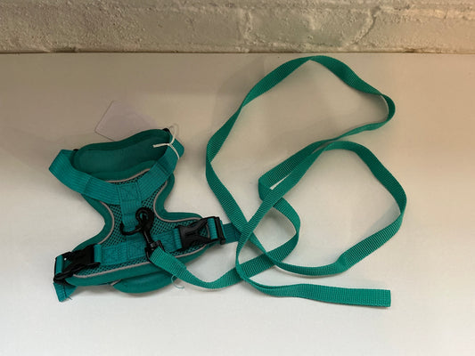 Blue Dog Harness Size Small with 4FT Leash