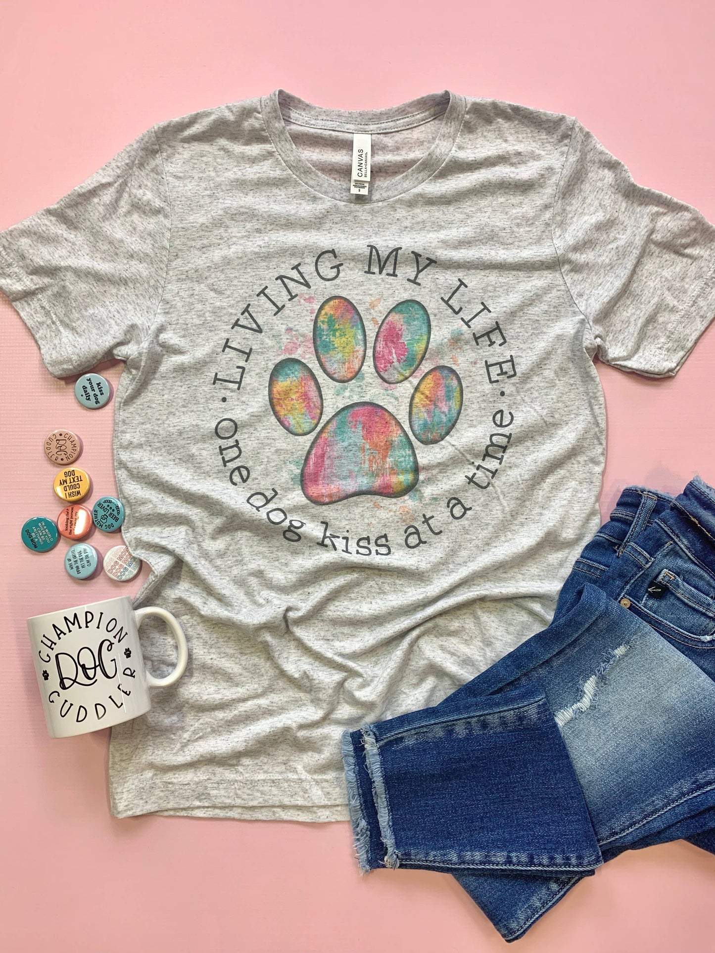 Living My Life Tee Top Shirt | DP1041-SUB-TEE