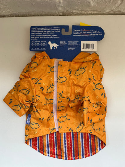 The DoDo Yellow Cloud Rain Jacket Size Small