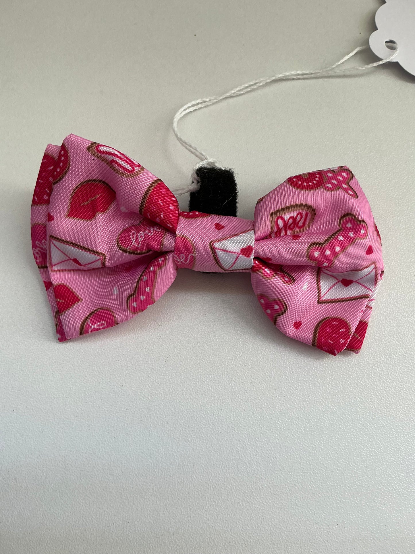 Valentines Day Collar Bows- Various Prints