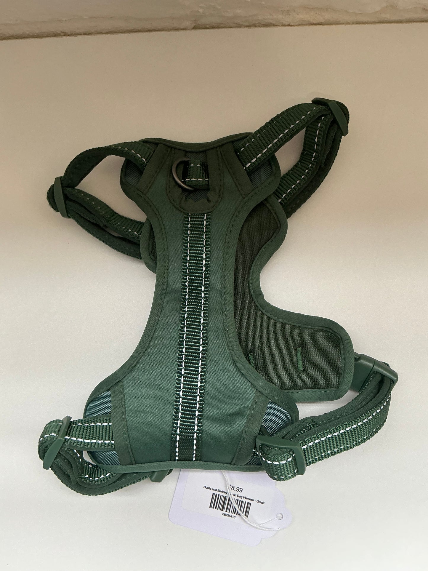 Boots and Barkley Green Dog Harness - Small