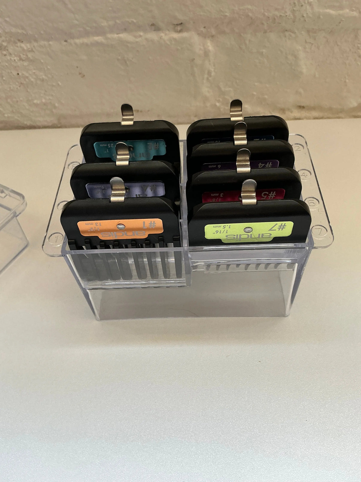 Andis 7 Piece Animal Clip Comb Set Indiana Pet Supply