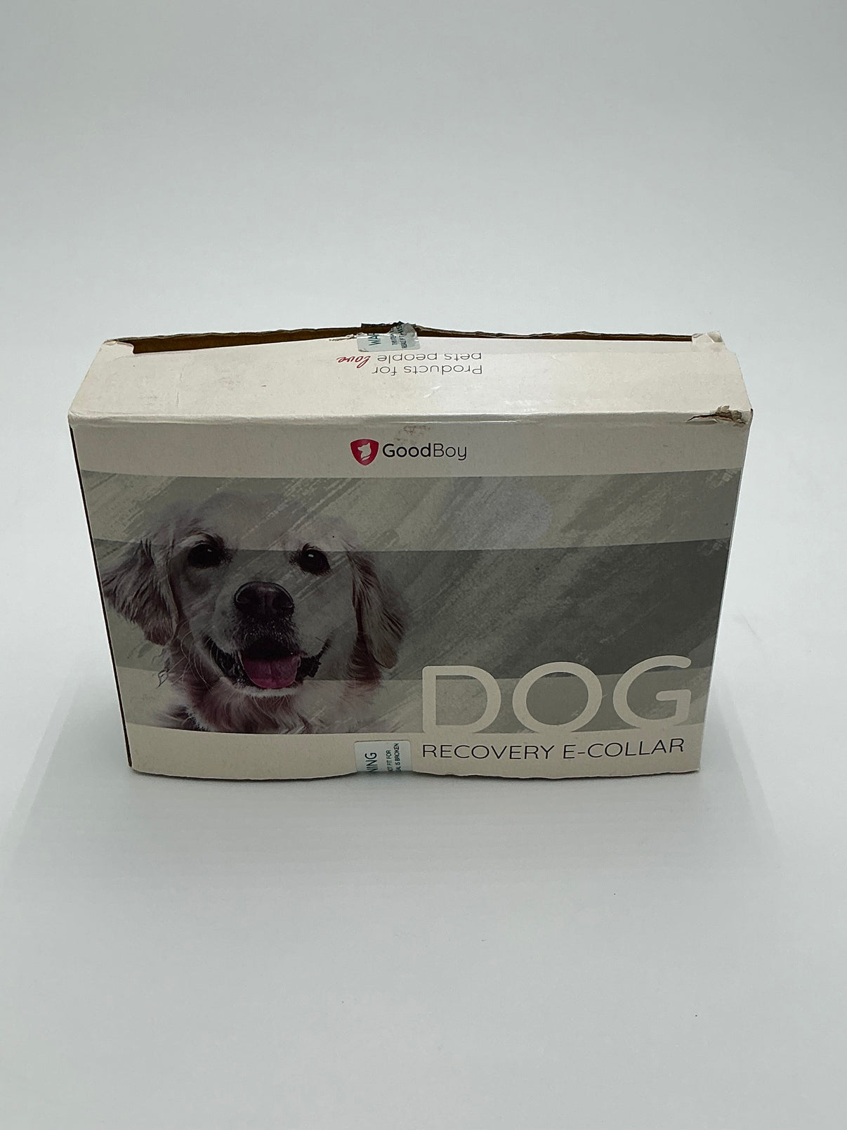 GoodBoy Inflatable Recovery E-Collar- Size 4 (16”-21”) - Grey Indiana Pet Supply