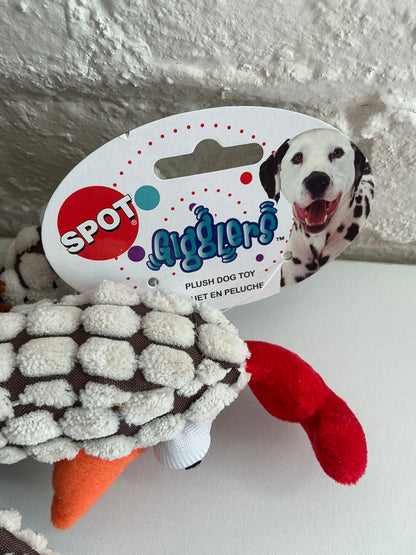 Spot Giggler Chicken Dog Toy