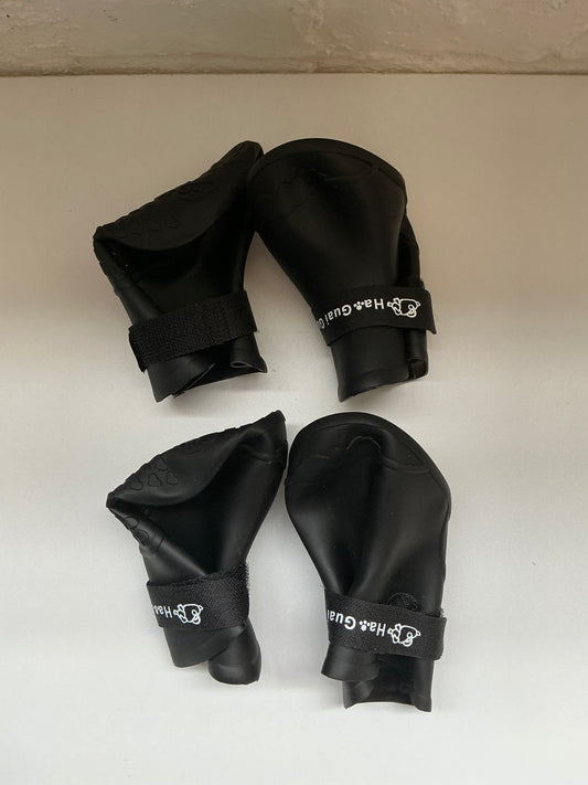 Ha Guai Guai Rubber Dog Rain Boots Set of 4 - XXL