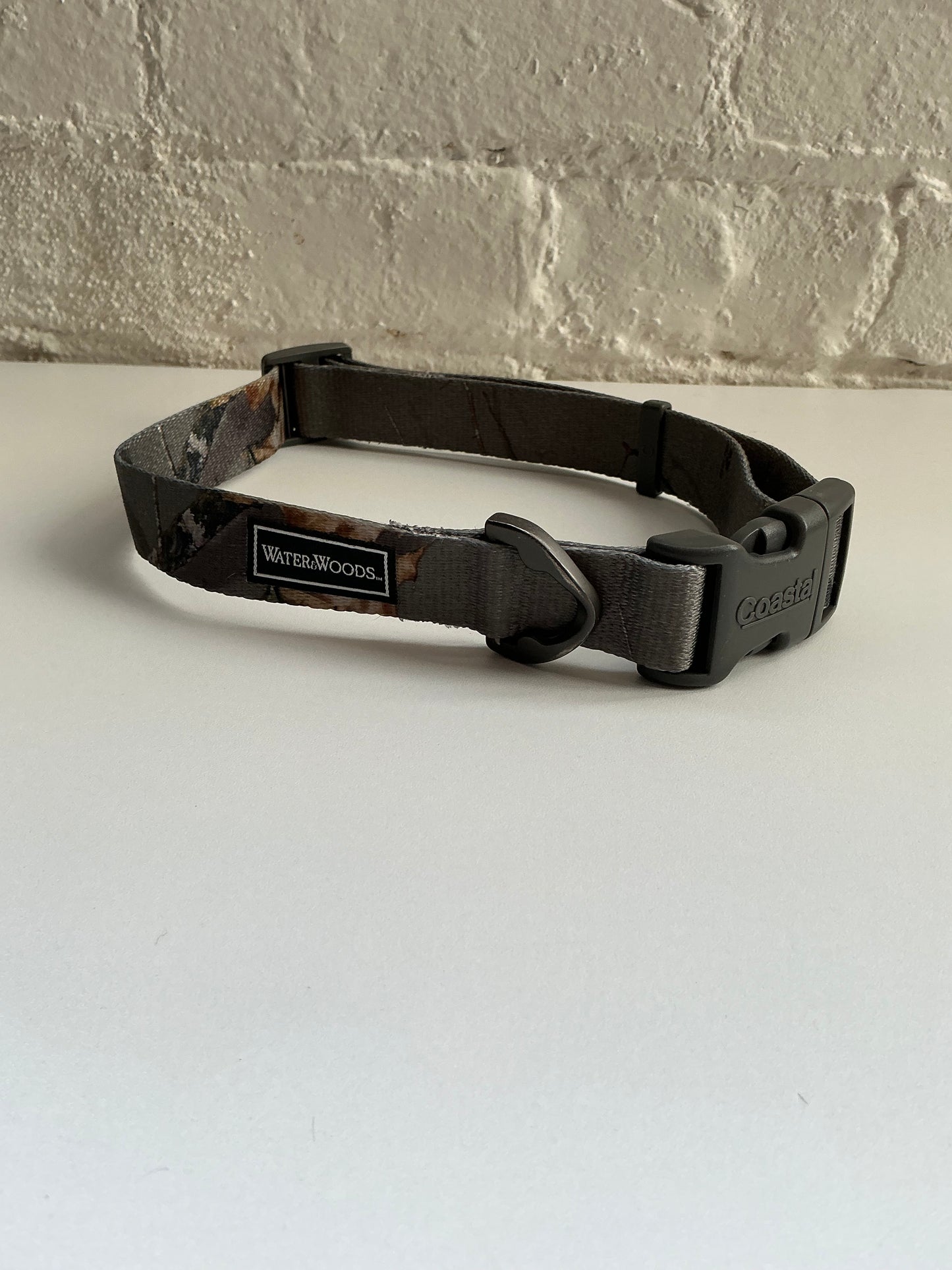 Water&Woods Adjustable Camo Mossy Oak Pet Collar Size M/L