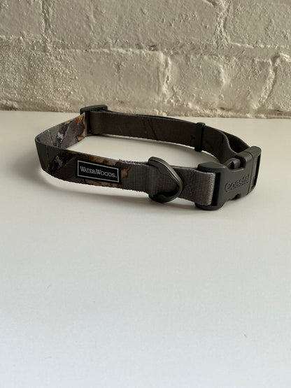 Water&Woods Adjustable Camo Mossy Oak Pet Collar Size M/L