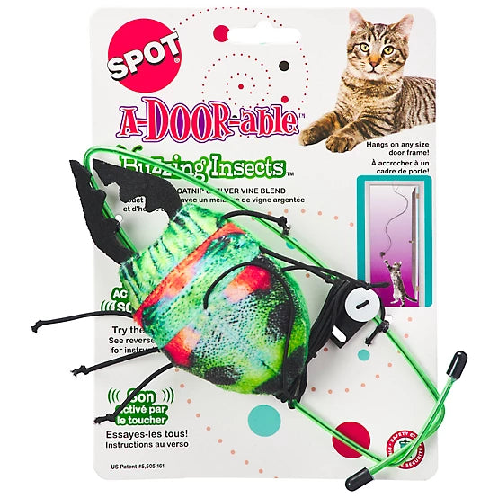 SPOT A-Door-Able Buzzing Insect Cat Toy