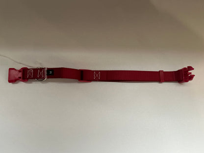 Top Paw Nylon Collar- Medium-Red