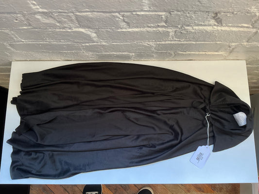 Black Halloween Cape Vampire Costume up to 14" neck