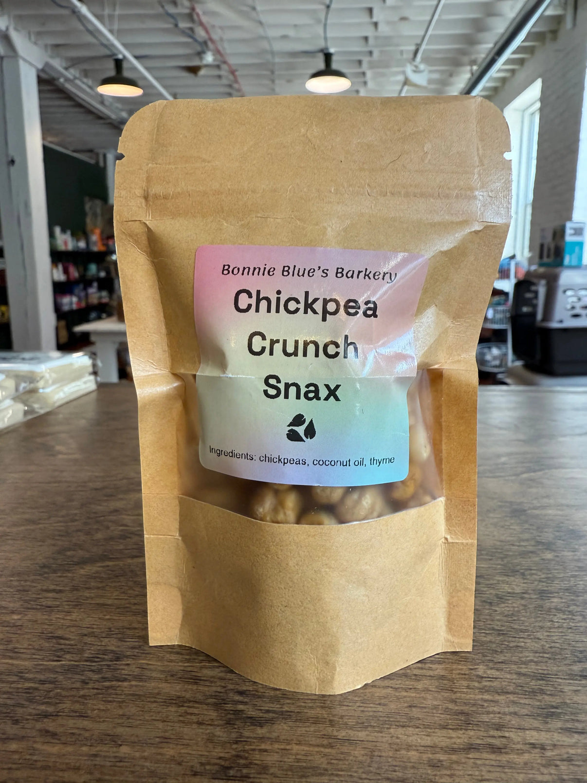 Bonnie Blue’s Barkery Chickpea Crunch Snax 1.3 oz Indiana Pet Supply