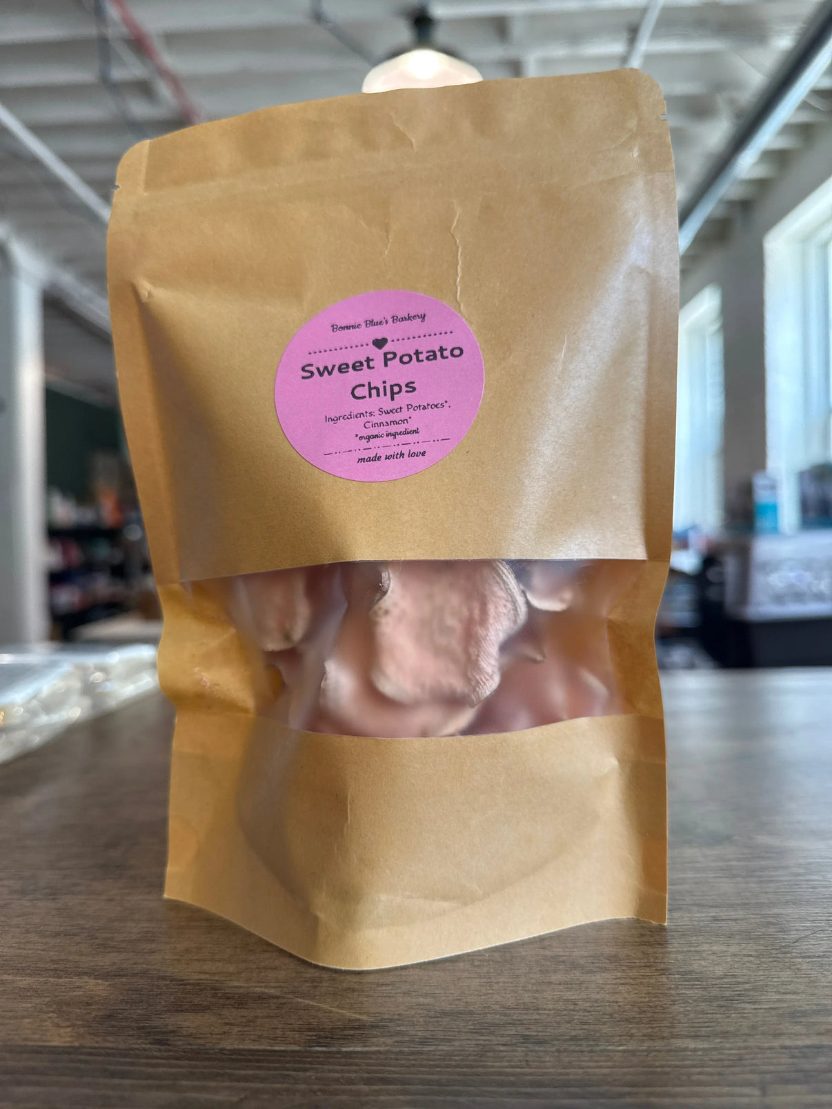 Bonnie Blue’s Barkery Sweet Potato Chips 1.4 oz Indiana Pet Supply