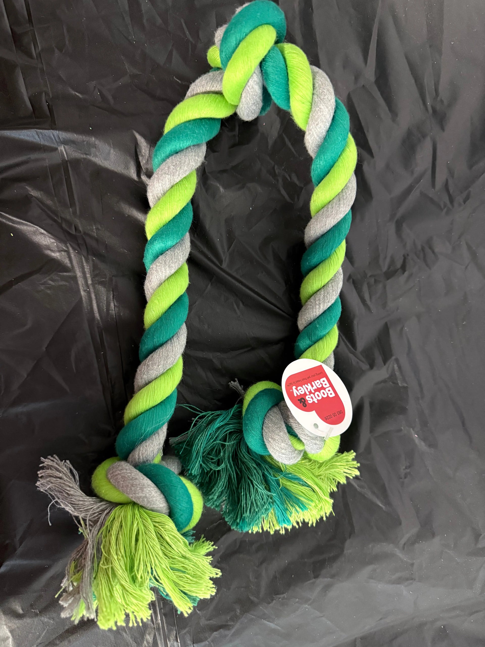 Boots and Barkley Durable Rope Tug Toy – Multi-Color & Multi-Size – Indiana  Pet Supply