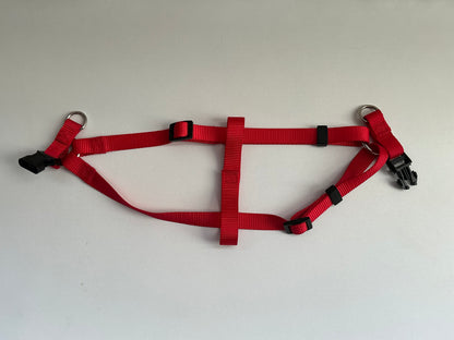 VibrantLife Red Step-In Small Adjustable Harness