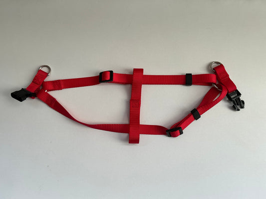 VibrantLife Red Step-In Small Adjustable Harness