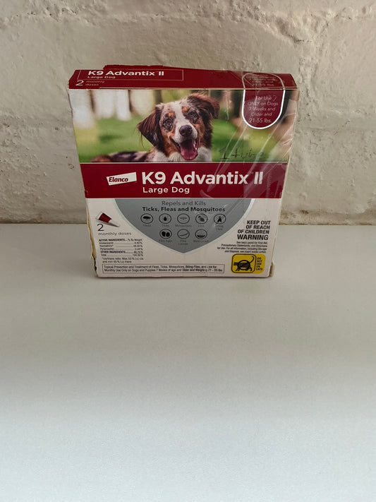 K9 Advantix II OPEN PACKAGE-MISSING DOSES PLEASE READ CAREFULLY!