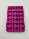 24-Cavity Mini Dog Bone Silicone Mold - Small Pet Treat Maker for Dogs & Cats